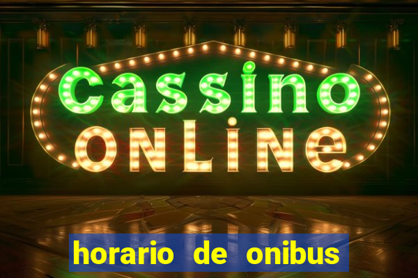 horario de onibus rio pardo rs